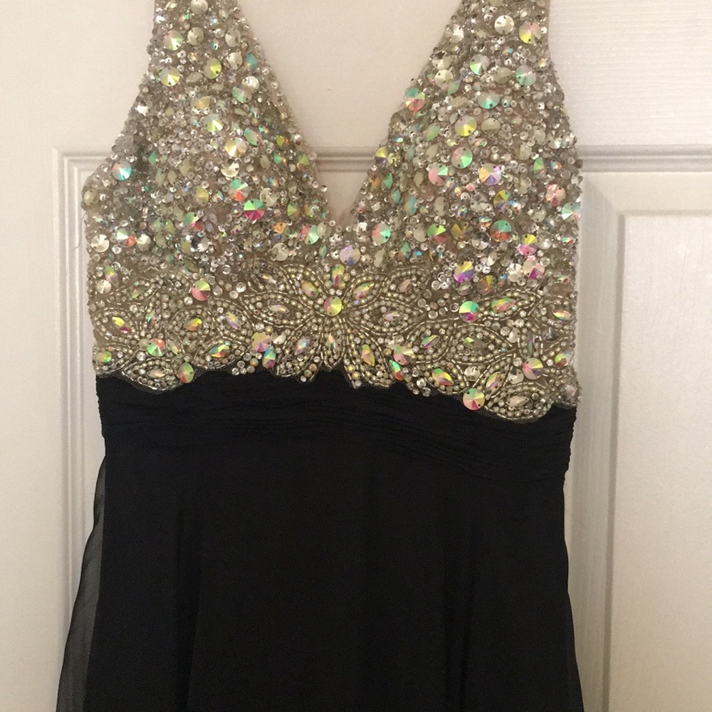 Black Used Prom Dress 👗 ‼️‼️